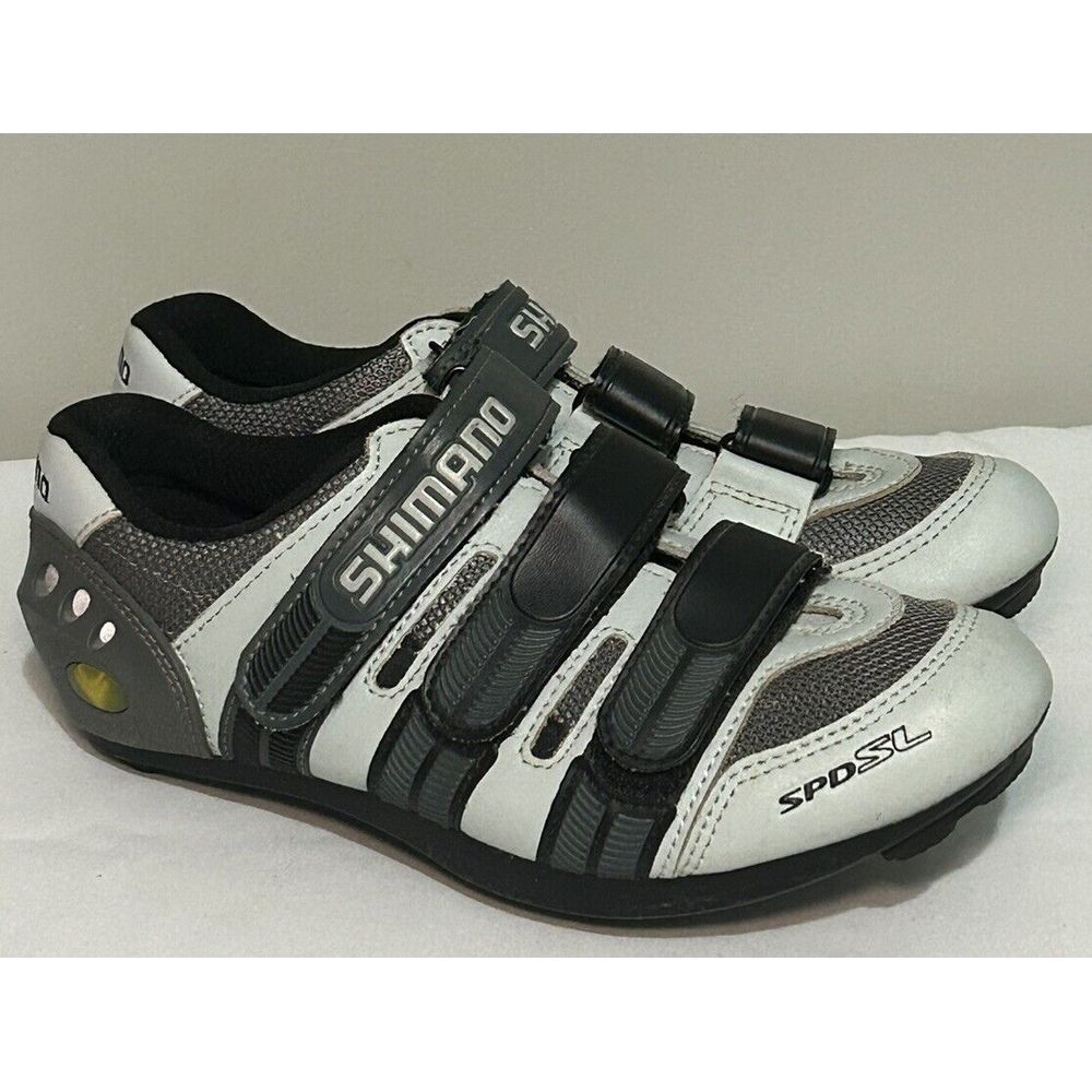 Shimano SPD-SL SH‐RO98W Road Cyling Shoe Size‎ 6 Women Black Grey